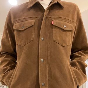 Levi’s Faux Suede Leather Jacket